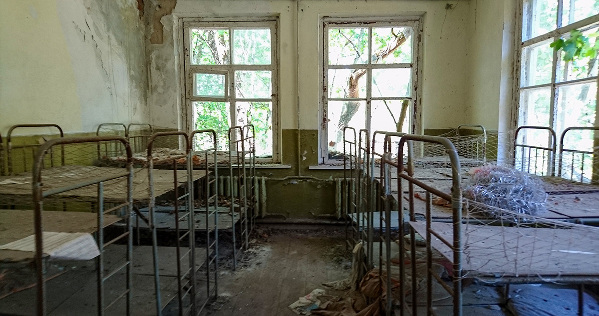 Dorm Room in Chernobyl School