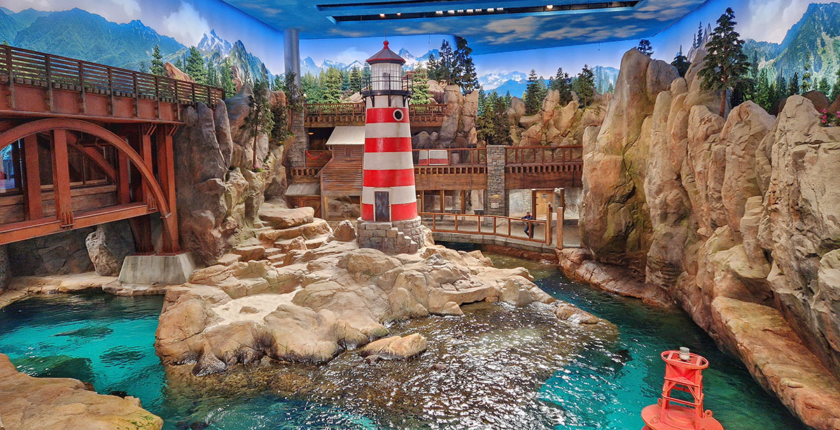 Rocky Point realm at SeaWorld Abu Dhabi